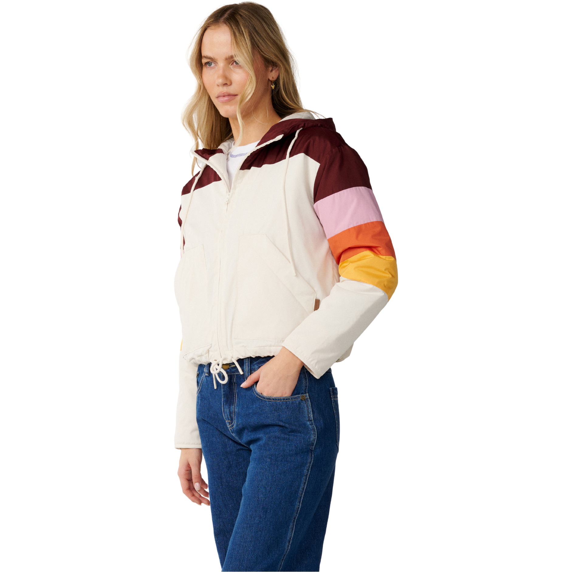 2026 Rip Curl Womens Keepsakes Bomber Jacket 03CWJA - Dark Plum